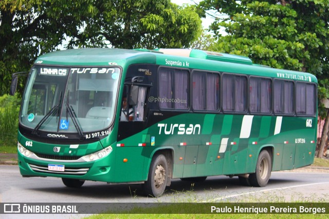 Tursan - Turismo Santo André 602 na cidade de Resende, Rio de Janeiro, Brasil, por Paulo Henrique Pereira Borges. Número da foto: #11786476.