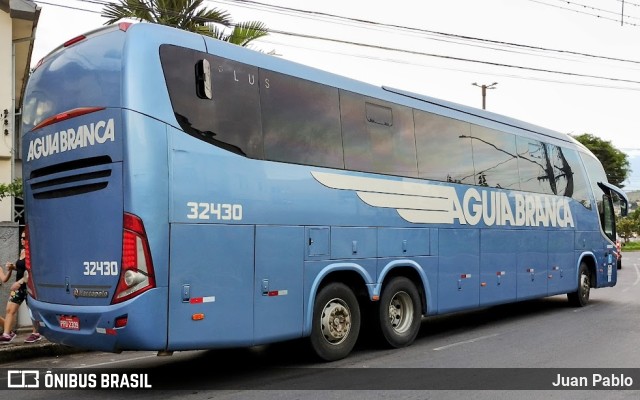 Viação Águia Branca 32430 na cidade de Juiz de Fora, Minas Gerais, Brasil, por Juan Pablo. Número da foto: #11787592.