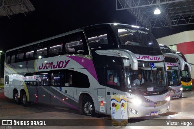 Viação Jam Joy 12222 na cidade de Imperatriz, Maranhão, Brasil, por Victor Hugo. ID da foto: 11786716.