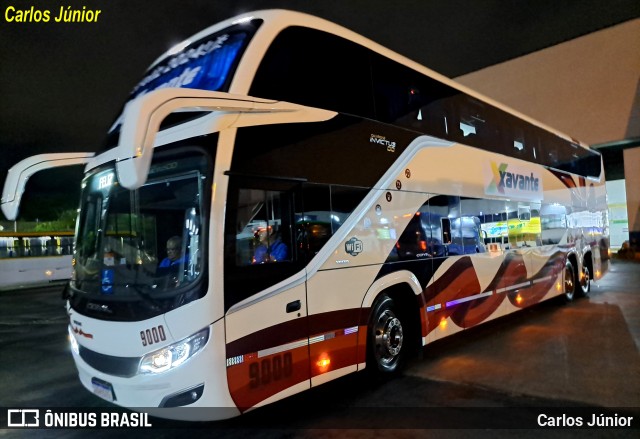 Viação Xavante 9000 na cidade de Goiânia, Goiás, Brasil, por Carlos Júnior. ID da foto: 11788861.