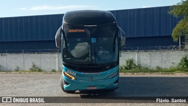 Viação Águia Branca 33120 na cidade de Cruz das Almas, Bahia, Brasil, por Flávio  Santos. Número da foto: #11786916.