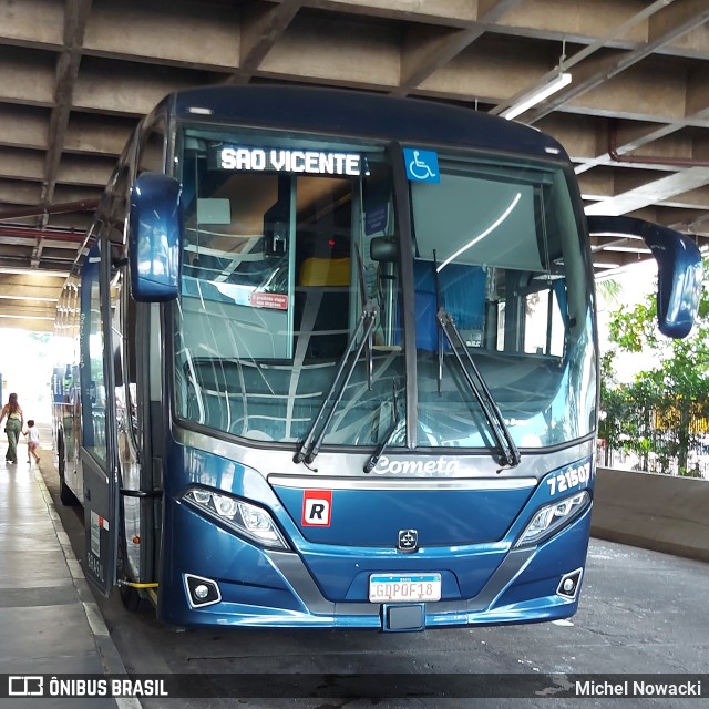 Viação Cometa 721507 na cidade de São Paulo, São Paulo, Brasil, por Michel Nowacki. Número da foto: #11787120.