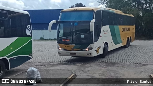 Empresa Gontijo de Transportes 14715 na cidade de Cruz das Almas, Bahia, Brasil, por Flávio  Santos. ID da foto: 11785866.