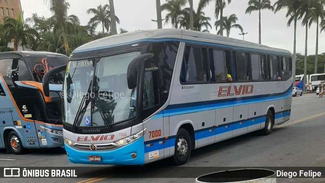 Empresa de Ônibus Vila Elvio 7000 na cidade de Aparecida, São Paulo, Brasil, por Diego Felipe. ID da foto: 11786110.