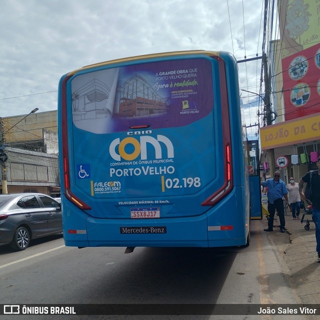 JTP Transportes - COM Porto Velho 02.198 na cidade de Porto Velho, Rondônia, Brasil, por João Sales Vitor. Número da foto: #11790701.