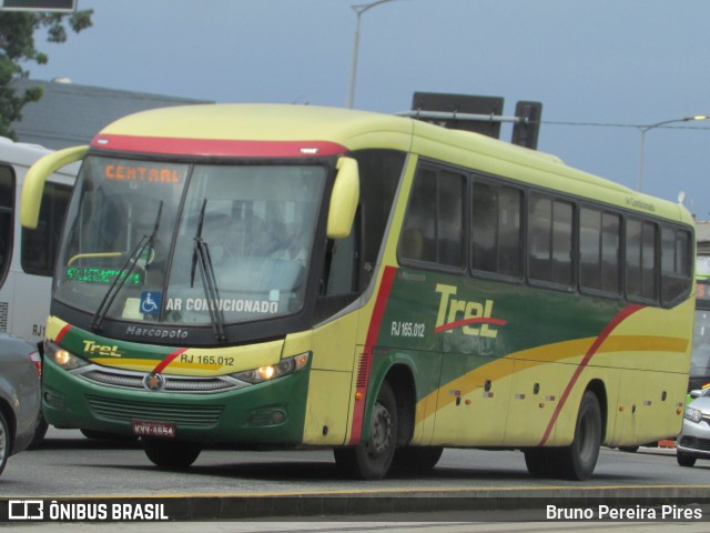 TREL - Transturismo Rei RJ 165.012 na cidade de Rio de Janeiro, Rio de Janeiro, Brasil, por Bruno Pereira Pires. Número da foto: #11789087.