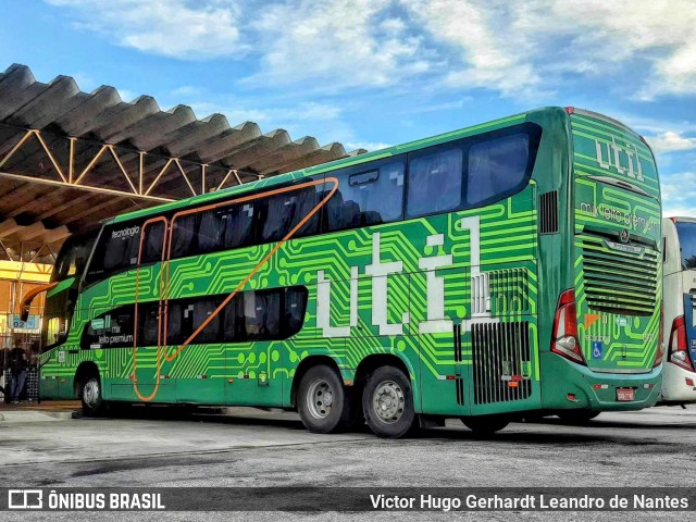 UTIL - União Transporte Interestadual de Luxo 13907 na cidade de Macaé, Rio de Janeiro, Brasil, por Victor Hugo Gerhardt Leandro de Nantes. ID da foto: 11789133.