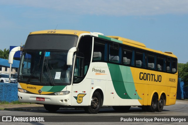 Empresa Gontijo de Transportes 14805 na cidade de São Paulo, São Paulo, Brasil, por Paulo Henrique Pereira Borges. ID da foto: 11789476.