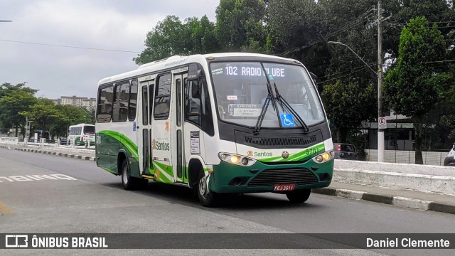 Viação Piracicabana Santos 5701 na cidade de Santos, São Paulo, Brasil, por Daniel Clemente. Número da foto: #11791282.