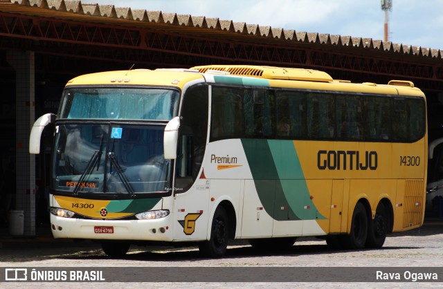 Empresa Gontijo de Transportes 14300 na cidade de Vitória da Conquista, Bahia, Brasil, por Rava Ogawa. ID da foto: 11790614.