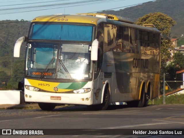 Empresa Gontijo de Transportes 14575 na cidade de Ouro Preto, Minas Gerais, Brasil, por Helder José Santos Luz. ID da foto: 11789820.