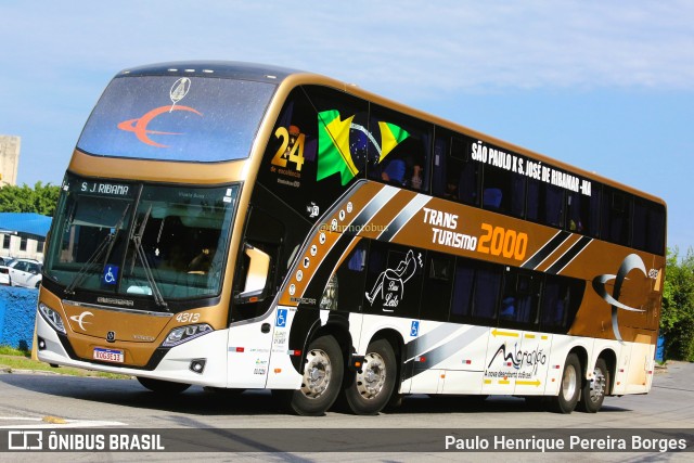 Transturismo 2000 4313 na cidade de São Paulo, São Paulo, Brasil, por Paulo Henrique Pereira Borges. Número da foto: #11789492.