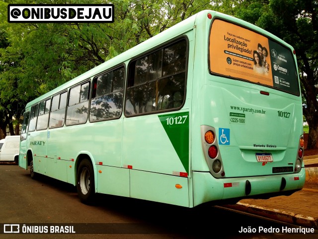 Viação Paraty 10127 na cidade de Jaú, São Paulo, Brasil, por João Pedro Henrique. ID da foto: 11790806.