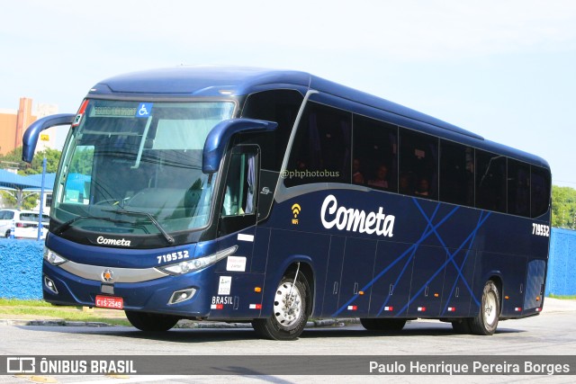 Viação Cometa 719532 na cidade de São Paulo, São Paulo, Brasil, por Paulo Henrique Pereira Borges. ID da foto: 11789502.