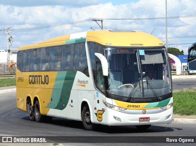 Empresa Gontijo de Transportes 21450 na cidade de Vitória da Conquista, Bahia, Brasil, por Rava Ogawa. Número da foto: #11790645.