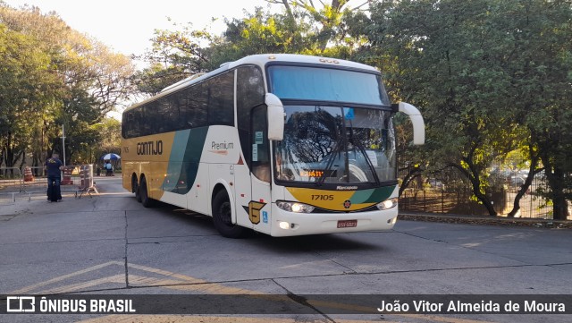 Empresa Gontijo de Transportes 17105 na cidade de São Paulo, São Paulo, Brasil, por João Vitor Almeida de Moura. Número da foto: #11791041.