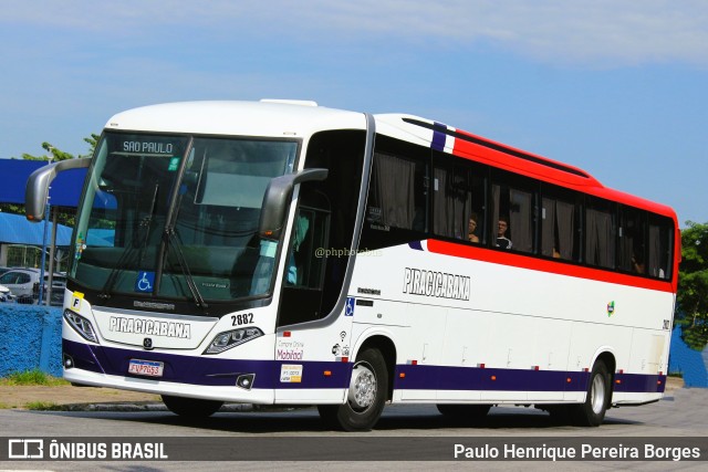 Viação Piracicabana 2882 na cidade de São Paulo, São Paulo, Brasil, por Paulo Henrique Pereira Borges. Número da foto: #11789520.