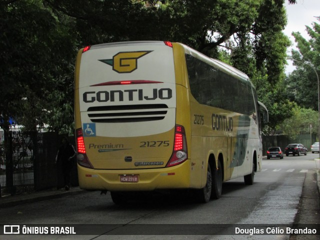 Empresa Gontijo de Transportes 21275 na cidade de São Paulo, São Paulo, Brasil, por Douglas Célio Brandao. ID da foto: 11790479.