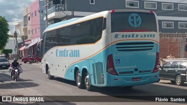 Emtram 4780 na cidade de Barra da Estiva, Bahia, Brasil, por Flávio  Santos. ID da foto: 11791542.