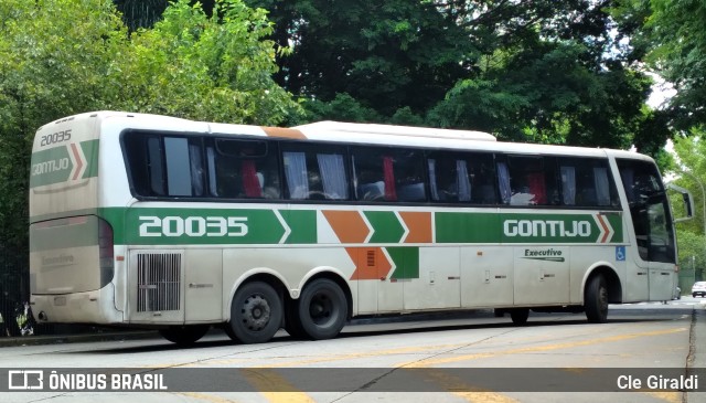 Empresa Gontijo de Transportes 20035 na cidade de São Paulo, São Paulo, Brasil, por Cle Giraldi. ID da foto: 11790795.