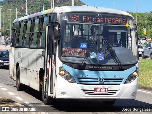 Viação Redentor C47779 na cidade de Rio de Janeiro, Rio de Janeiro, Brasil, por Jorge Gonçalves. Número da foto: #11791625.
