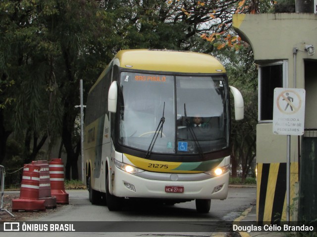 Empresa Gontijo de Transportes 21275 na cidade de São Paulo, São Paulo, Brasil, por Douglas Célio Brandao. ID da foto: 11790475.