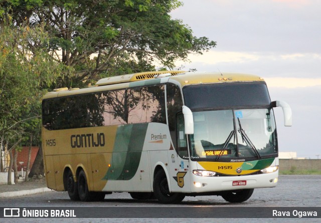 Empresa Gontijo de Transportes 14515 na cidade de Vitória da Conquista, Bahia, Brasil, por Rava Ogawa. Número da foto: #11790697.