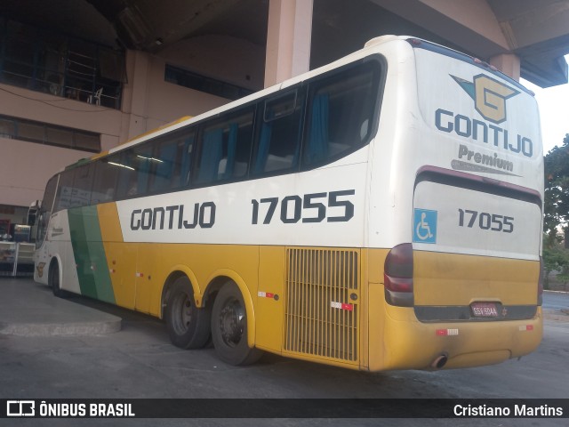 Empresa Gontijo de Transportes 17055 na cidade de Montes Claros, Minas Gerais, Brasil, por Cristiano Martins. ID da foto: 11790577.