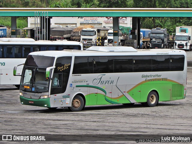 Turin Transportes 15000 na cidade de Juiz de Fora, Minas Gerais, Brasil, por Luiz Krolman. ID da foto: 11789772.