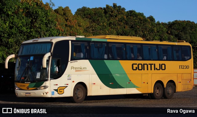 Empresa Gontijo de Transportes 17230 na cidade de Vitória da Conquista, Bahia, Brasil, por Rava Ogawa. ID da foto: 11790692.