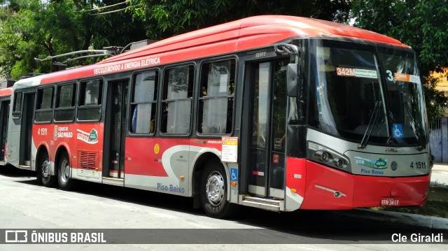 Himalaia Transportes > Ambiental Transportes Urbanos 4 1511 na cidade de São Paulo, São Paulo, Brasil, por Cle Giraldi. ID da foto: 11790926.