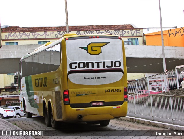 Empresa Gontijo de Transportes 14685 na cidade de Belo Horizonte, Minas Gerais, Brasil, por Douglas Yuri. Número da foto: #11791134.