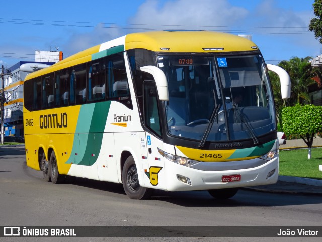 Empresa Gontijo de Transportes 21465 na cidade de Itabuna, Bahia, Brasil, por João Victor. ID da foto: 11790970.