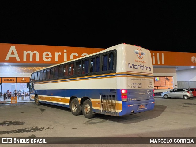 Expresso Marítima Turismo 1300 na cidade de Juiz de Fora, Minas Gerais, Brasil, por MARCELO CORREIA. Número da foto: #11791463.