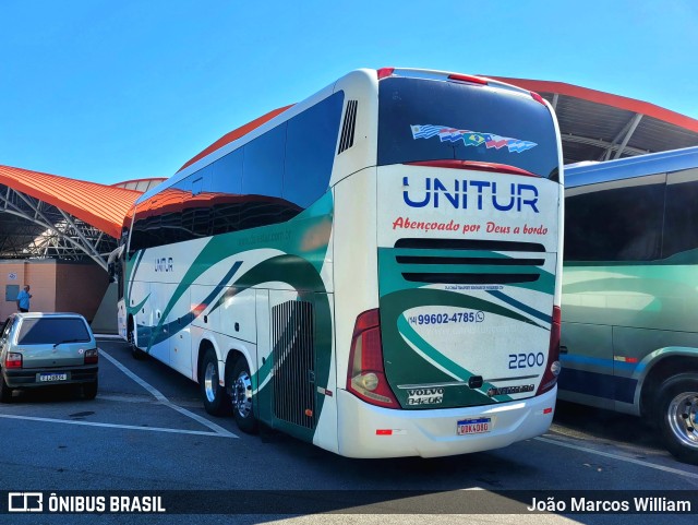 Unitur Turismo 2200 na cidade de Aparecida, São Paulo, Brasil, por João Marcos William. Número da foto: #11792903.