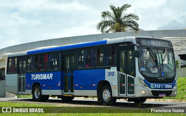 Turismar Transporte e Turismo 312 na cidade de Marília, São Paulo, Brasil, por Francisco Ivano. Número da foto: #11793201.