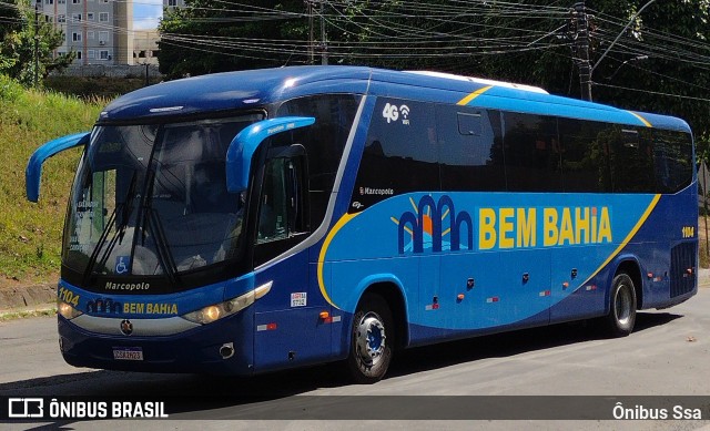 Bem Bahia 1104 na cidade de Salvador, Bahia, Brasil, por Ônibus Ssa. Número da foto: #11792027.