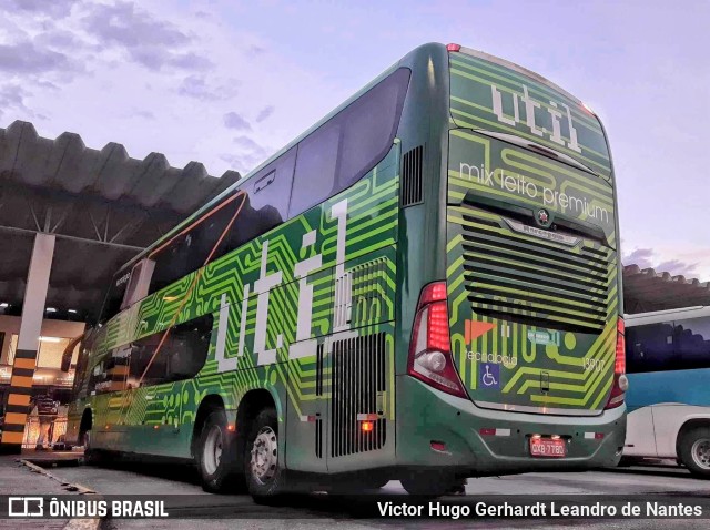 UTIL - União Transporte Interestadual de Luxo 13907 na cidade de Macaé, Rio de Janeiro, Brasil, por Victor Hugo Gerhardt Leandro de Nantes. ID da foto: 11792949.