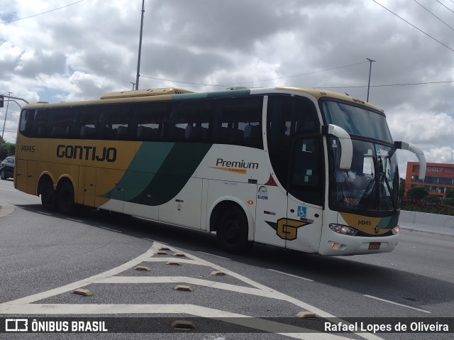 Empresa Gontijo de Transportes 14145 na cidade de São Paulo, São Paulo, Brasil, por Rafael Lopes de Oliveira. Número da foto: #11793017.