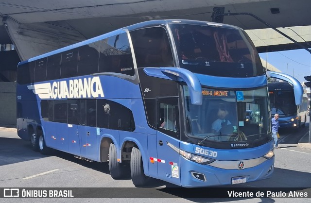 Viação Águia Branca 50630 na cidade de Belo Horizonte, Minas Gerais, Brasil, por Vicente de Paulo Alves. ID da foto: 11792293.