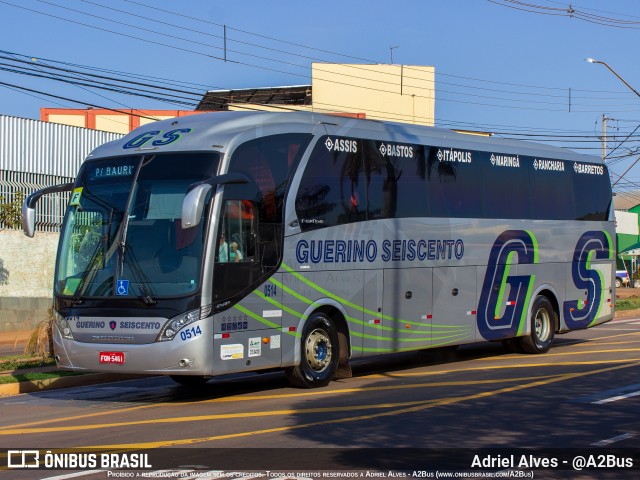 Guerino Seiscento 0514 na cidade de Londrina, Paraná, Brasil, por Adriel Alves - @A2Bus. ID da foto: 11793406.