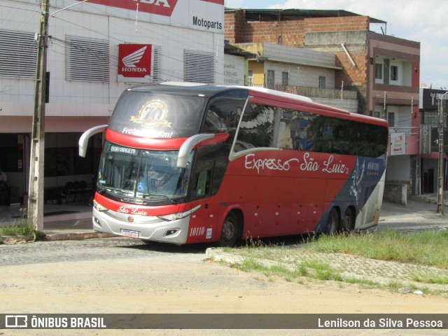 Expresso São Luiz 10110 na cidade de Caruaru, Pernambuco, Brasil, por Lenilson da Silva Pessoa. Número da foto: #11794112.