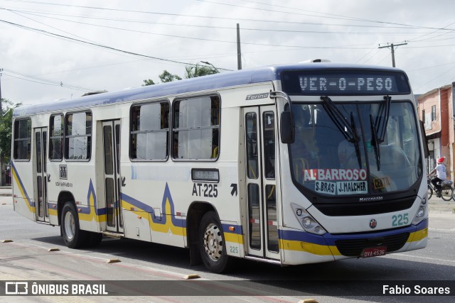 Empresa de Transportes Nova Marambaia AT-225 na cidade de Belém, Pará, Brasil, por Fabio Soares. ID da foto: 11792973.