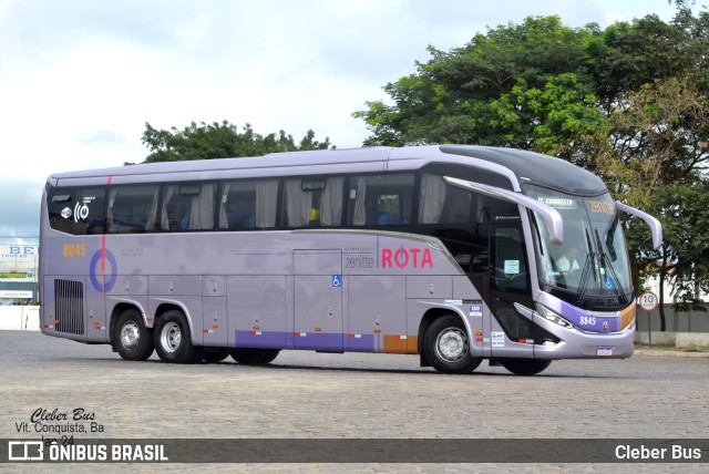 Rota Transportes Rodoviários 8845 na cidade de Vitória da Conquista, Bahia, Brasil, por Cleber Bus. Número da foto: #11791858.