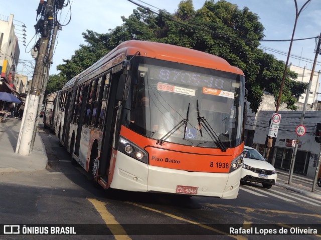 TRANSPPASS - Transporte de Passageiros 8 1938 na cidade de São Paulo, São Paulo, Brasil, por Rafael Lopes de Oliveira. ID da foto: 11793024.