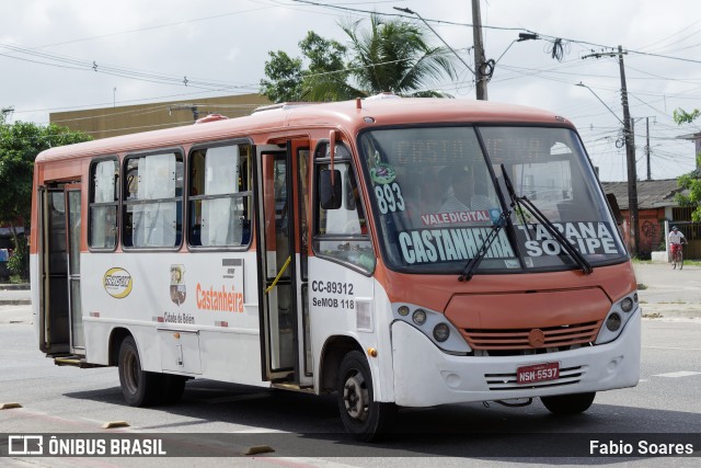 Transuni Transportes CC-89312 na cidade de Belém, Pará, Brasil, por Fabio Soares. ID da foto: 11793106.