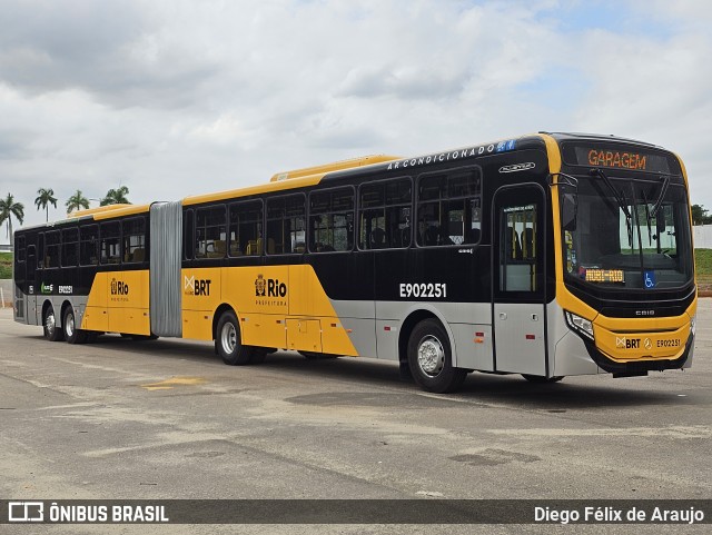 Mobi Rio E902251 na cidade de Rio de Janeiro, Rio de Janeiro, Brasil, por Diego Félix de Araujo. ID da foto: 11793240.