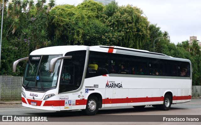 Expresso Maringá 6523 na cidade de Curitiba, Paraná, Brasil, por Francisco Ivano. ID da foto: 11792822.