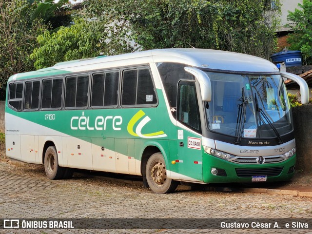 Célere Transportes 17130 na cidade de Rio Piracicaba, Minas Gerais, Brasil, por Gustavo César A.  e Silva. ID da foto: 11794988.