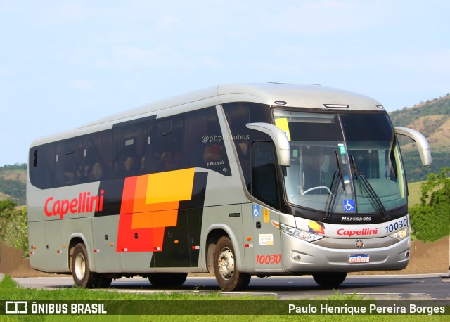 Transportes Capellini 10030 na cidade de Roseira, São Paulo, Brasil, por Paulo Henrique Pereira Borges. Número da foto: #11796436.